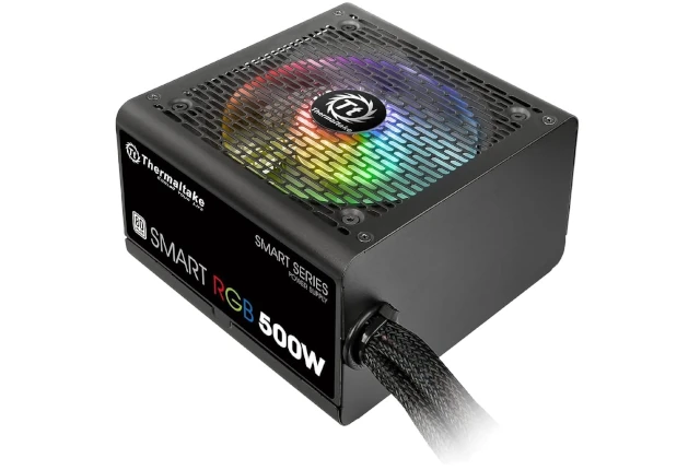 Fuente de alimentación Thermaltake Smart RGB 500W  Color Negro 