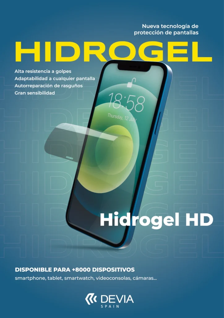 protector pantalla hidrogel HD