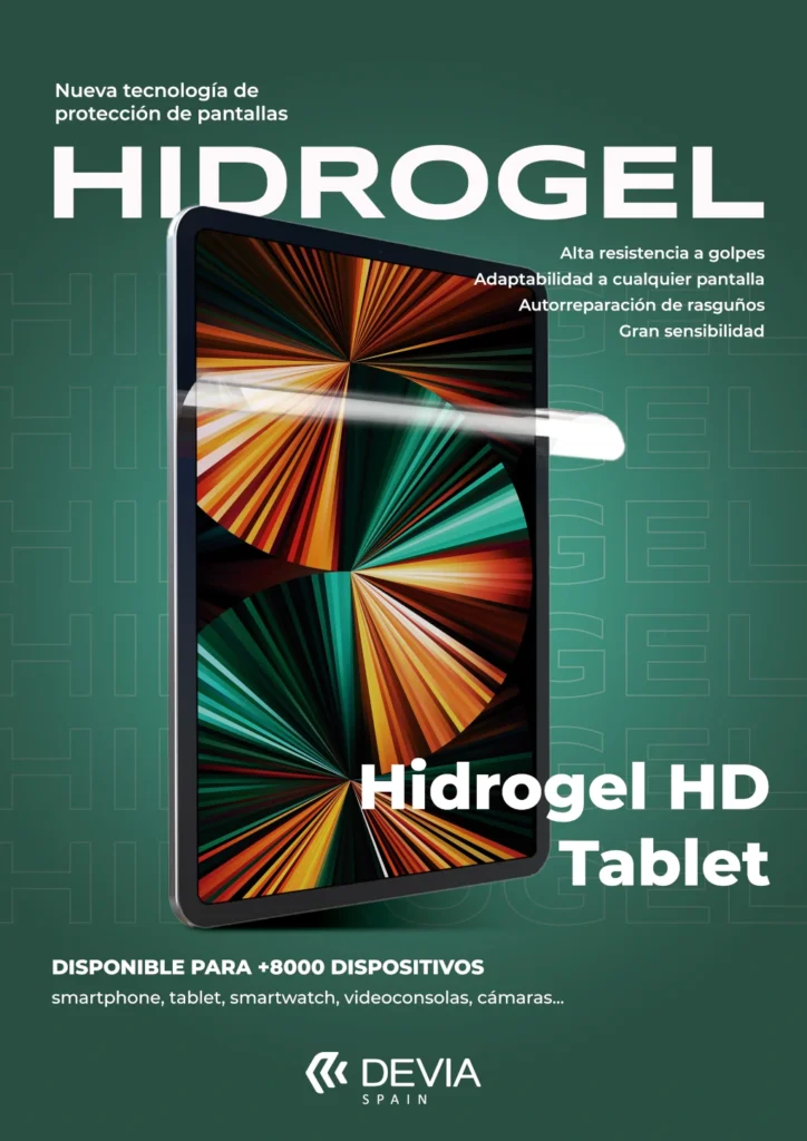 protector pantalla hidrogel Tablet